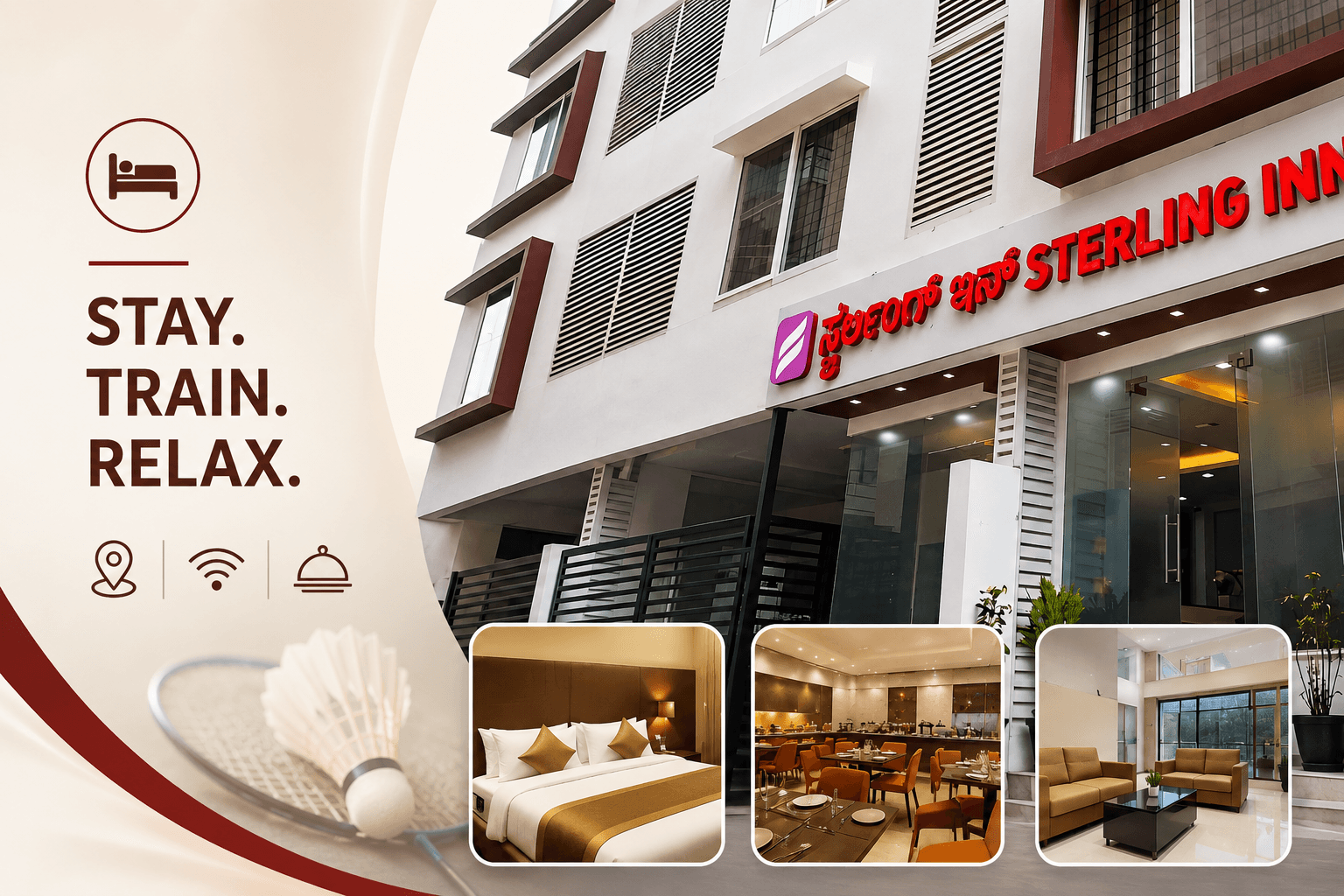 Hotel Near Prakash Padukone Badminton Academy